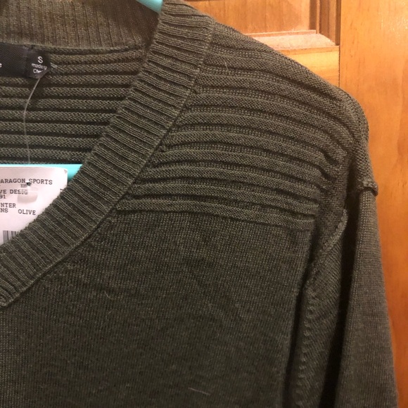 Neve super soft olive colored sweater NWT - Picture 2 of 6